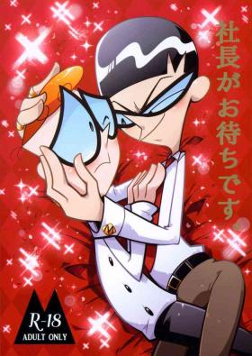 Black Girl Shachou ga Omachi desu. - Dexters laboratory Smalltits