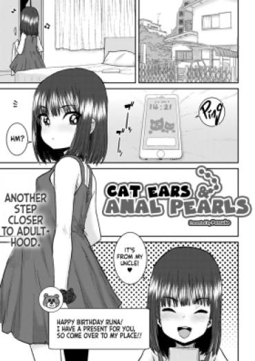 Stockings Nekomimi Anaru Paaru | Cat Ears & Anal Pearls