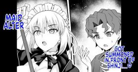 Asian Babes Maid Alter, Shinji no Mae ni Shoukan sareru... | Maid Alter Got Summoned In Front Of Shinji... - Fate grand order Blowjob Contest