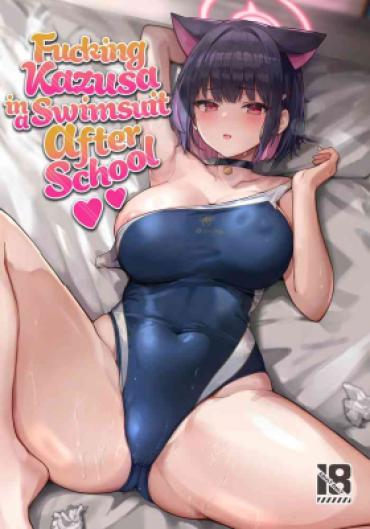 [Vivido (Kumasaku Tamizou)] Kazusa To Houkago Mizugi Ecchi | Fucking Kazusa In A Swimsuit After School (Blue Archive) [English] [Shiromaru] [Digital]