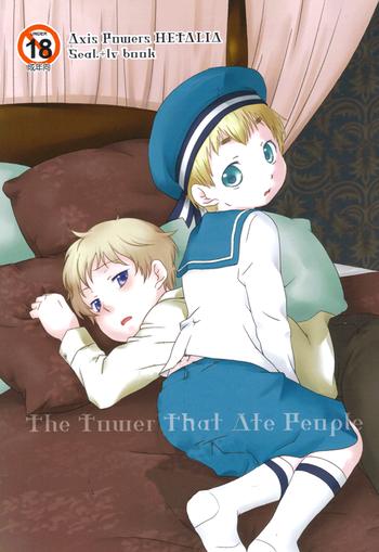 Tiny Girl The Tower That Ate People - Axis powers hetalia Oil