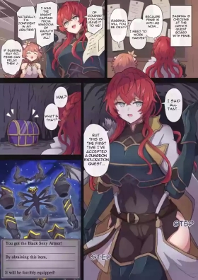 Ecchi na Yoroi wo Kyōsei Sōchakusareru Saburina | Sabrina is Forced to Wear Sexy Armor