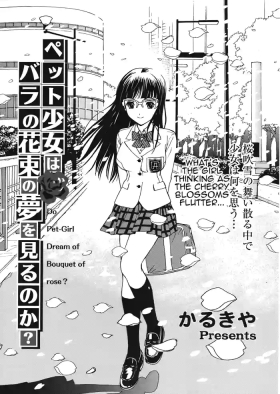 Pet Shoujo wa Bara no Hanataba Yume o Miru no ka?Girl Dream of Bouquet of rose?