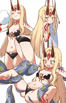 茨木童子イラスト