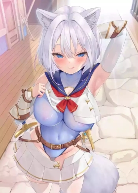 Hakurou Kenshi Hati-chan no Ecchi na Bouken no Sho | White Wolf Swordswoman's Erotic Adventure