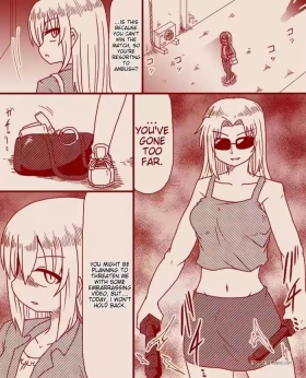 Shemale gets defeated by brash female fighter