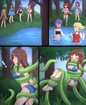 Tentacle Plant Comic