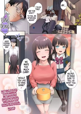 Tonari no Heya ni Sumu Bijin Boshi ga Uchūjin ni Nottorareteshimau Hanashi| How my Beautiful Mother and Child Neighbors Got Possessed by an Alien