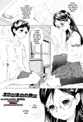 Pussyeating Shounen to Onee-san | A Boy And A Young Lady Gay Smoking