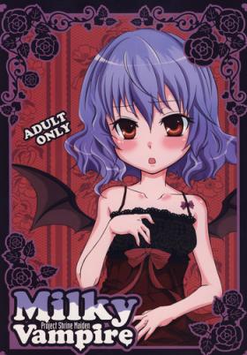 Flogging Milky Vampire - Touhou project Anal Licking