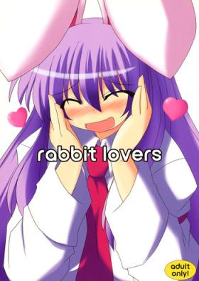 Jerkoff rabbit lovers - Touhou project Rimjob