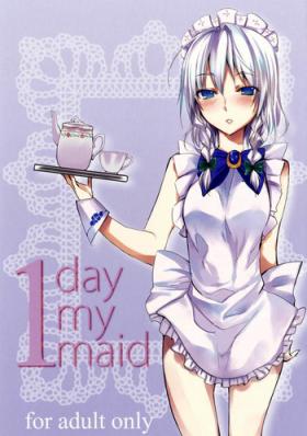 Rebolando 1 day my maid - Touhou project Baile