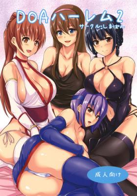 Face Sitting DOA Harem 2 - Dead or alive Titty Fuck