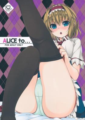 Amateur Pussy ALICE to... - Touhou project Dick Suck