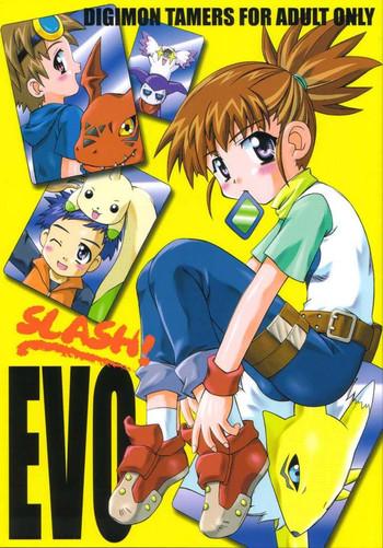 (CR30) [Houkago Paradise, Jigen Bakudan (Sasorigatame, Kanibasami)] Evolution Slash (Digimon Tamers) [English] [Incomplete]