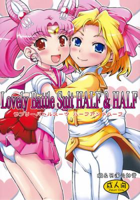 Trans Lovely Battle Suit HALF & HALF - Sailor moon Orgasms