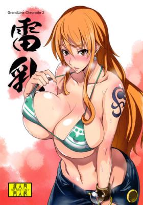 Fat Pussy (C82) [Majimeya (isao)] GrandLine Chronicle 2 Rainyuu | GrandLine Chronicle 2 - Thunder-Tits (One Piece) [English] {doujin-moe.us} - One piece Blond