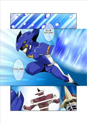 Footworship Dragon Ranger Ao Hen Vol. 1 | Dragon Ranger Blue Chapter 01 Gritona
