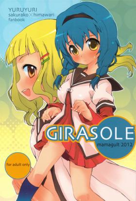 Girl On Girl GIRASOLE - Yuruyuri Foot Job
