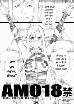 Groping AMO18 Kin - Sword art online 3some