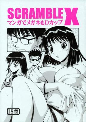 Gay SCRAMBLE X Manga de Megane mo D-cup - School rumble Sissy