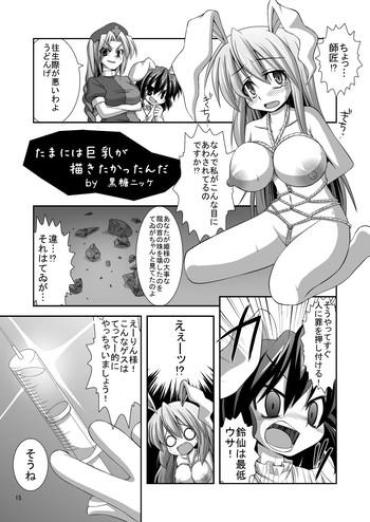Monstercock Udon-ge Manga – Touhou Project Gozando