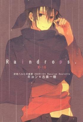 Closeups Raindrops. - The melancholy of haruhi suzumiya Chacal
