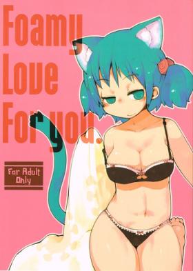 Free 18 Year Old Porn Foamy Love For you. - Nichijou Closeup
