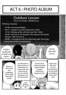 Dirty Talk Manami Sensei no Kougaigakushuu Ch. 6 | Manami Sensei's Outdoor Lesson Ch. 6 Reverse
