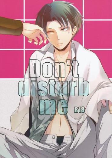 (Hekigai Chousa Haku) [no Fate (Yuzuriha)] Don't Disturb Me (Shingeki No Kyojin)